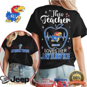 Kansas Jayhawks Official Teacher Appreciation Month Women's Shirt