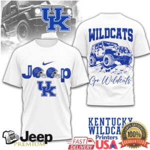Kentucky Wildcats Jeep Enthusiast Game Day Tshirt Go Wildcats