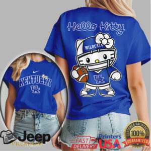 Kentucky Wildcats Official NCAA Hello Kitty Women's Shirt
