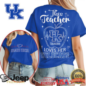 Kentucky Wildcats Official Teacher Appreciation Month Women's Shirt