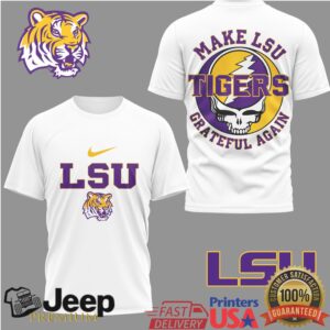 LSU Tigers Official NCAA Grateful Game Day 3D Shirt LSU Tigers Official NCAA Grateful Game Day 3D Shirt