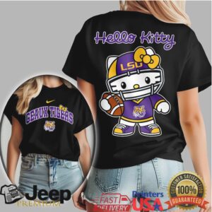LSU Tigers Official NCAA Hello Kitty Women’s Shirt LSU Tigers Official NCAA Hello Kitty Women’s Shirt