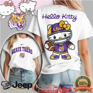 LSU Tigers Official NCAA Hello Kitty Women's Shirt