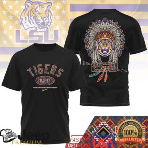 LSU Tigers Official NCAA Native American Heritage Month 3D Shirt LSU Tigers Official NCAA Native American Heritage Month 3D Shirt