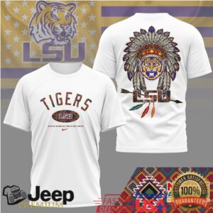 LSU Tigers Official NCAA Native American Heritage Month 3D Shirt