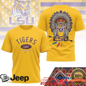 LSU Tigers Official NCAA Native American Heritage Month 3D Shirt