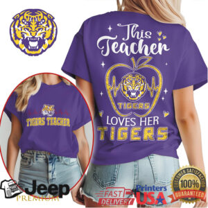 LSU Tigers Official Teacher Appreciation Month Women's Shirt