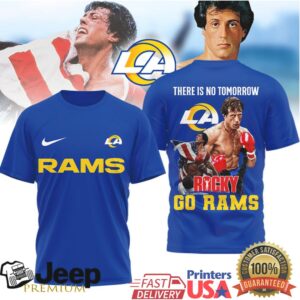 La Rams Rocky Balboa There Is No Tomorrow Tshirt