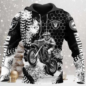Las Vegas Raiders Motorcross 2026 Official Hoodie