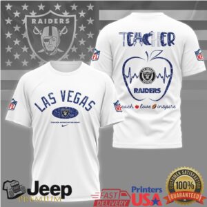 Las Vegas Raiders Nfl Teacher Appreciation Night Shirt