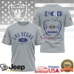 Las Vegas Raiders Nfl Teacher Appreciation Night Shirt
