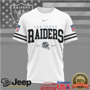 Las Vegas Raiders Official NFL Heritage 3D Shirt