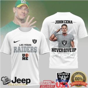 Las Vegas RaidersOfficial NFL John Cena Fan 3D Shirt
