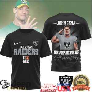 Las Vegas RaidersOfficial NFL John Cena Fan 3D Shirt