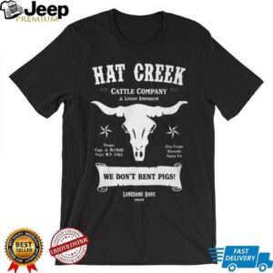Lonesome Dove Hat Creek Cattle Company T Shirt