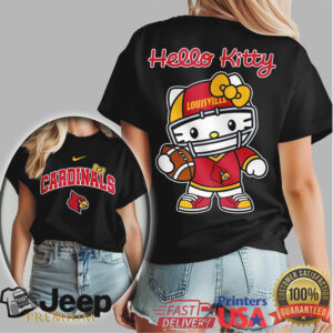 Louisville Cardinals Official NCAA Hello Kitty Women's Shirt