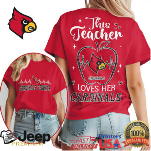 Louisville Cardinals Official Teacher Appreciation Month Women's Shirt