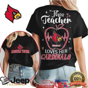 Louisville Cardinals Official Teacher Appreciation Month Women's Shirt