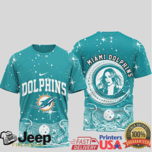 Miami Dolphins Alanis Morissette Moon Celestial T Shirt