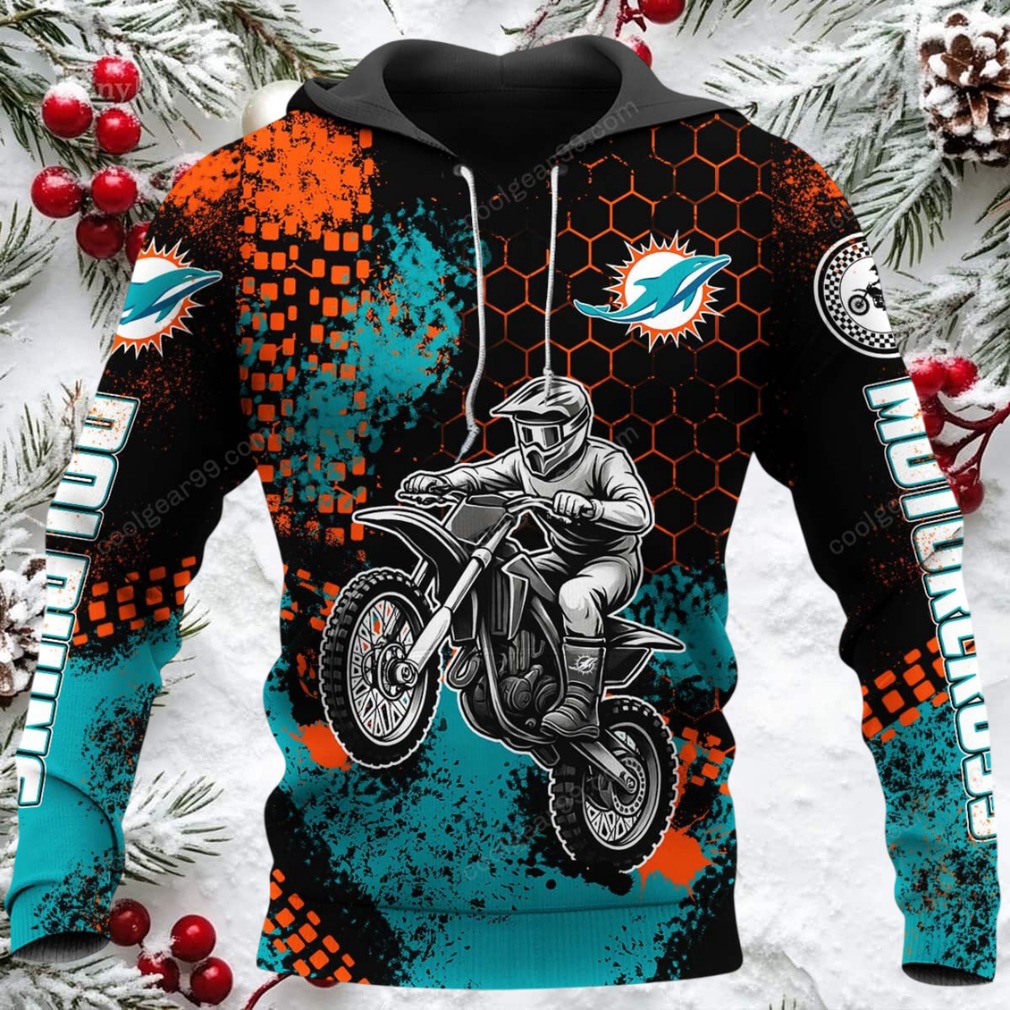 Miami Dolphins Motorcross 2026 Official Hoodie Miami Dolphins Motorcross 2026 Official Hoodie