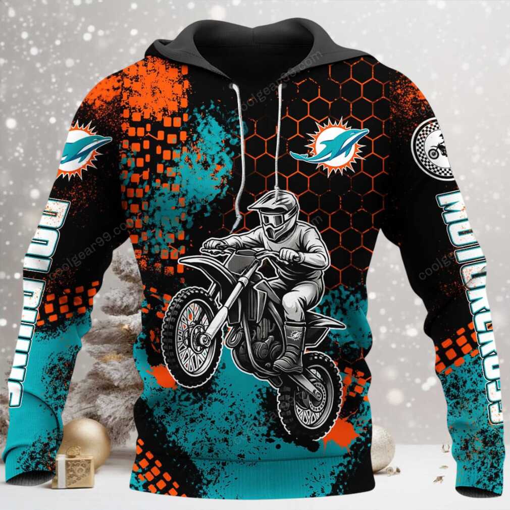 Miami Dolphins Motorcross 2026 Official Hoodie Miami Dolphins Motorcross 2026 Official Hoodie
