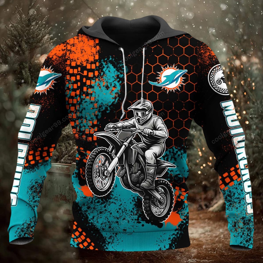 Miami Dolphins Motorcross 2026 Official Hoodie Miami Dolphins Motorcross 2026 Official Hoodie