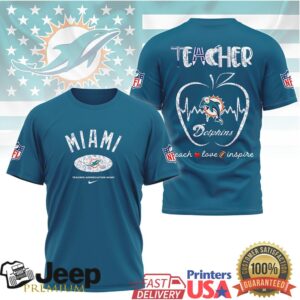 Miami Dolphins Nfl Teacher Appreciation Night Shirt Miami Dolphins Nfl Teacher Appreciation Night Shirt