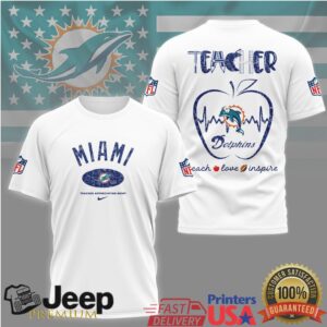Miami Dolphins Nfl Teacher Appreciation Night Shirt