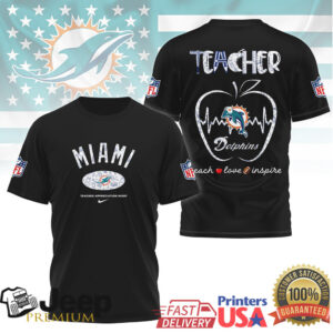 Miami Dolphins Nfl Teacher Appreciation Night Shirt