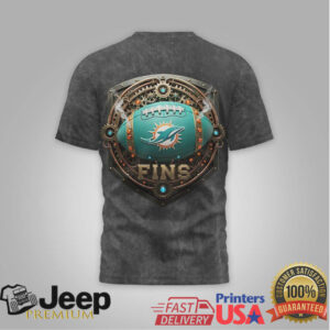 Miami Dolphins Official NFL Steampunk T shirt