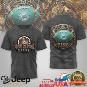 Miami Dolphins Official NFL Steampunk T shirt