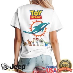 Miami Dolphins Toy Story Sun & Characters Fan Tee