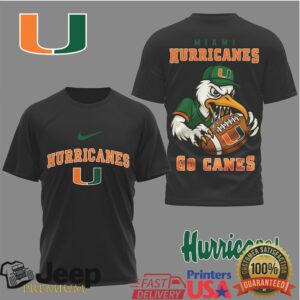 Miami Hurricanes Official NCAA Nation Gear 3D Shirt Miami Hurricanes Official NCAA Nation Gear 3D Shirt