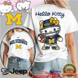 Michigan Wolverines Official NCAA Hello Kitty Women's Shirt