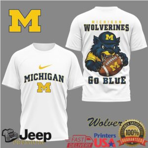 Michigan Wolverines Official NCAA Nation Gear 3D Shirt