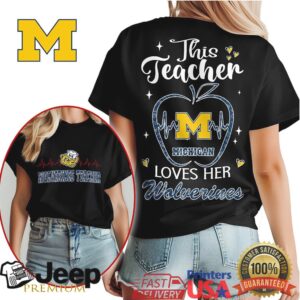 Michigan Wolverines Official Teacher Appreciation Month Women's Shirt