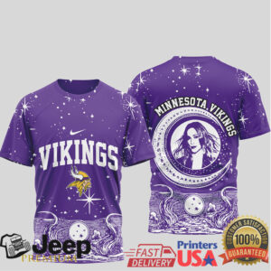Minnesota Vikings Alanis Morissette Moon Celestial T Shirt