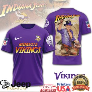 Minnesota Vikings Indiana Jones Mashup T Shirt