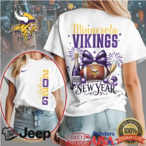 Minnesota Vikings Official NFL New Year New Game 3D Shirt