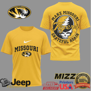 Missouri Tigers Official NCAA Grateful Game Day 3D Shirt