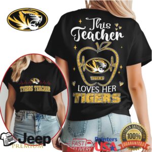 Missouri Tigers Official Teacher Appreciation Month Women's Shirt