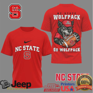 NC State Wolfpack Official NCAA Nation Gear 3D Shirt