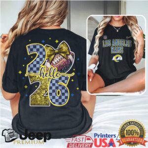 Los Angeles Rams Official NFL Hello 2026 Shirt