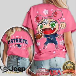 New England Patriots Murakami Style Anime Tshirt New England Patriots Murakami Style Anime Tshirt