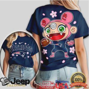 New England Patriots Murakami Style Anime Tshirt