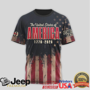 New England Patriots Official NFL 250th Anniversary Of America 3D Shirt New England Patriots Official NFL 250th Anniversary Of America 3D Shirt