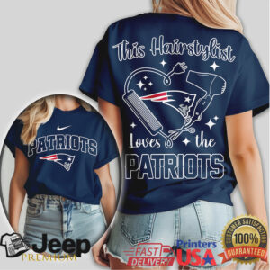 New England Patriots Official NFL Hairstylist Fan Women Shirt New England Patriots Official NFL Hairstylist Fan Women Shirt