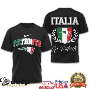 New England Patriots Official NFL Italia 3D Shirt