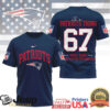 New England Patriots Official NFL and U2 Band 3D Shirt New England Patriots Official NFL and U2 Band 3D Shirt