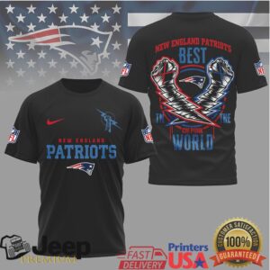 New England Patriots Official NFL and CM Punk 3D Shirt